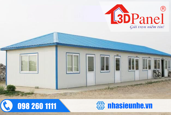 Đặc điểm nhà siêu nhẹ tôn xốp
